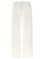 White High Rise Jeans 1