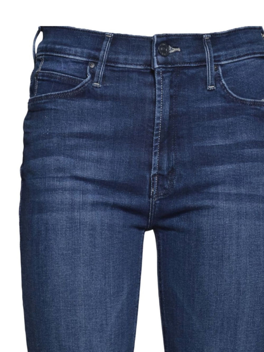 Blue High Rise Jeans 3