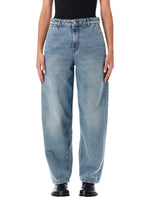Blue High Rise Jeans 1
