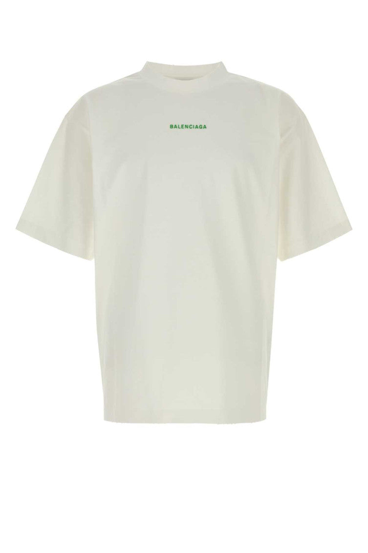 White Crew Neck T-Shirt 1