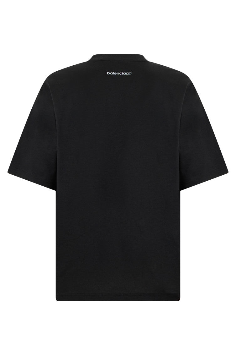Black Crew Neck T-Shirt 2