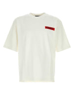 White Crew Neck T-Shirt 1