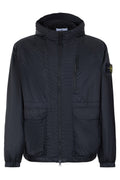 Dark Blue Hood Jacket 1