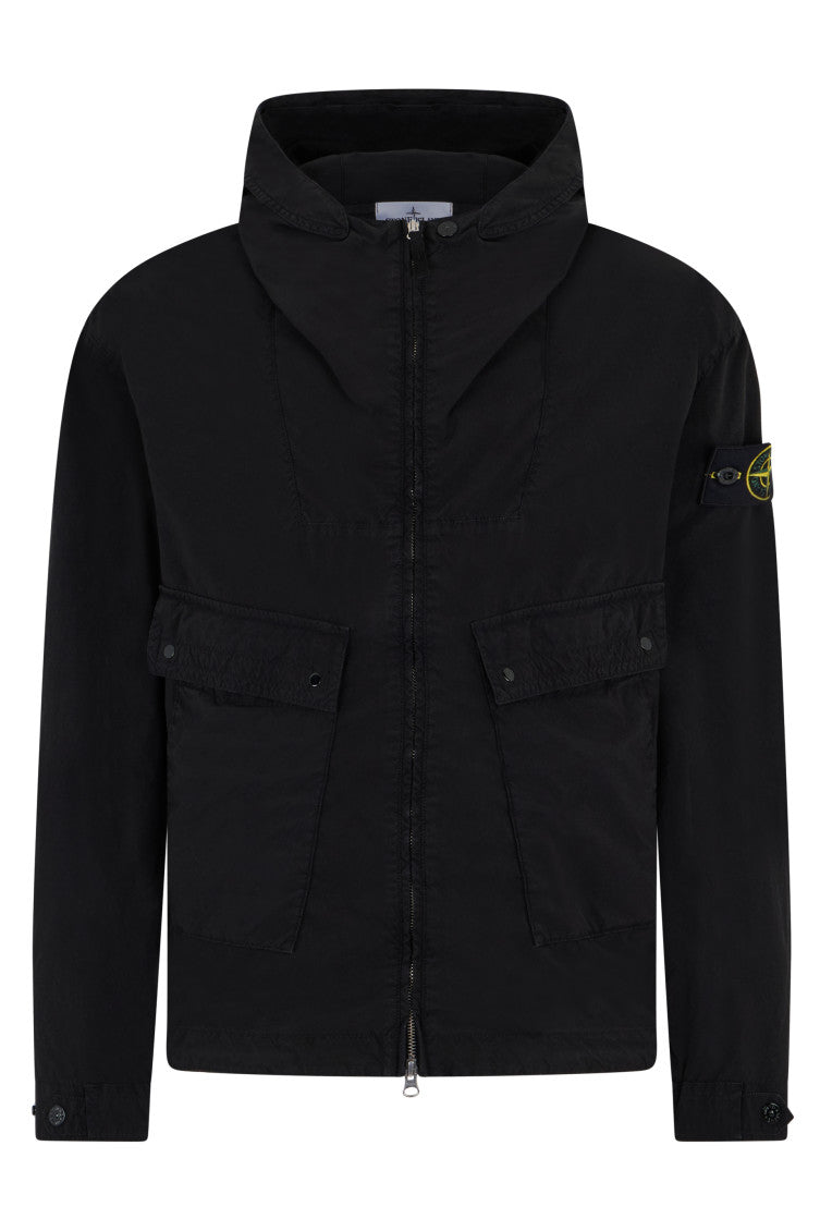 Black Regular Hood Jacket 1