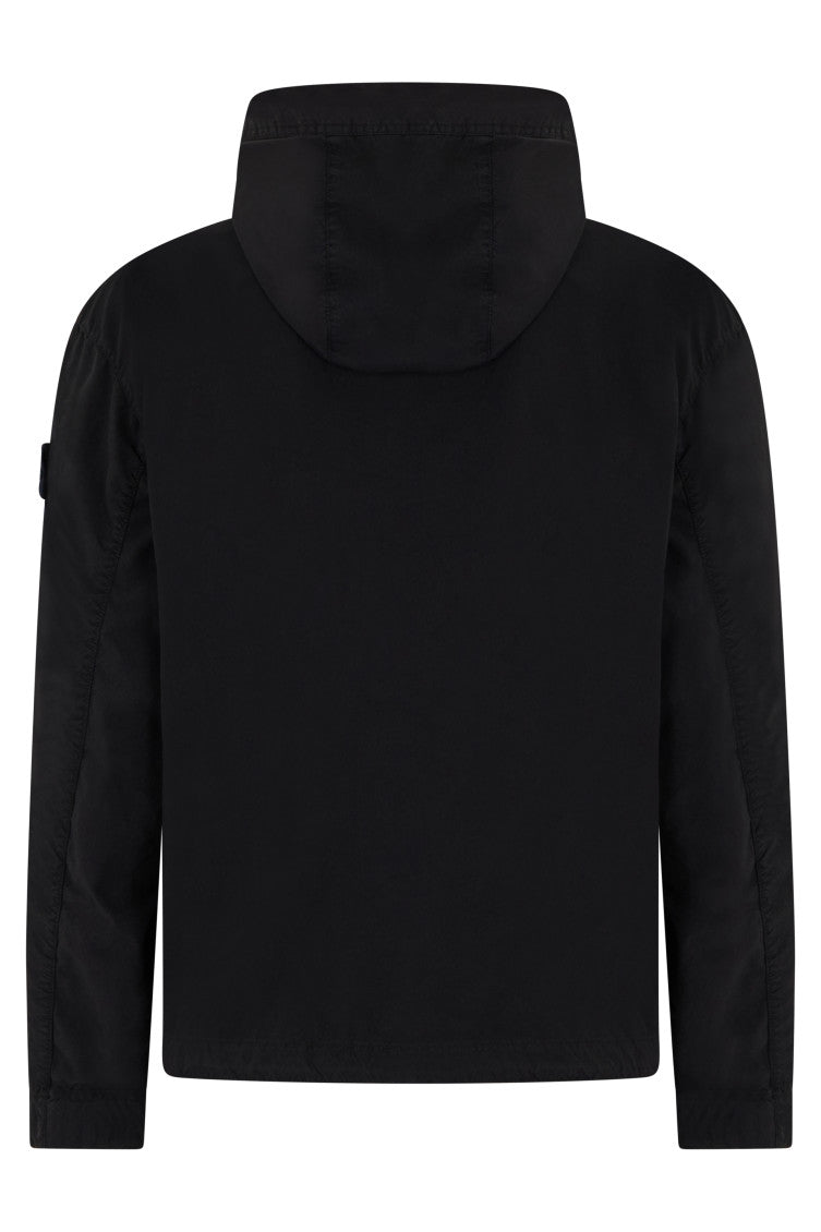 Black Regular Hood Jacket 2