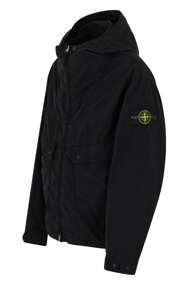 Black Regular Hood Jacket 3