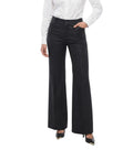 Black Tailored Flat Front Pants 1
