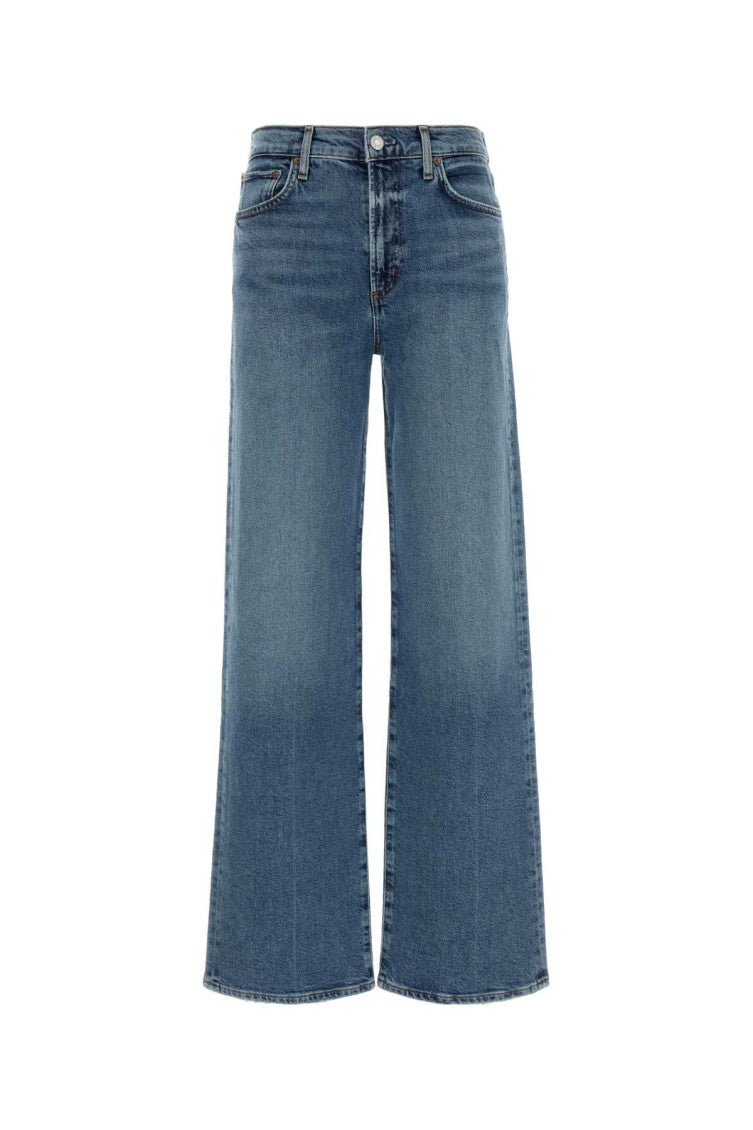 Blue High Rise Jeans 1