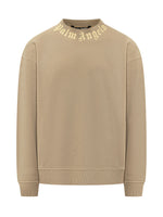 Beige Crew Neck Sweatshirt 1