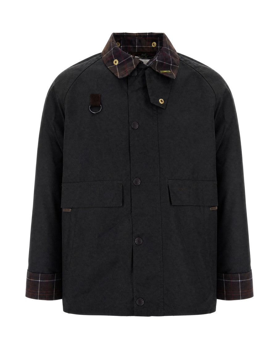 Dark Green Waxed Jacket 1
