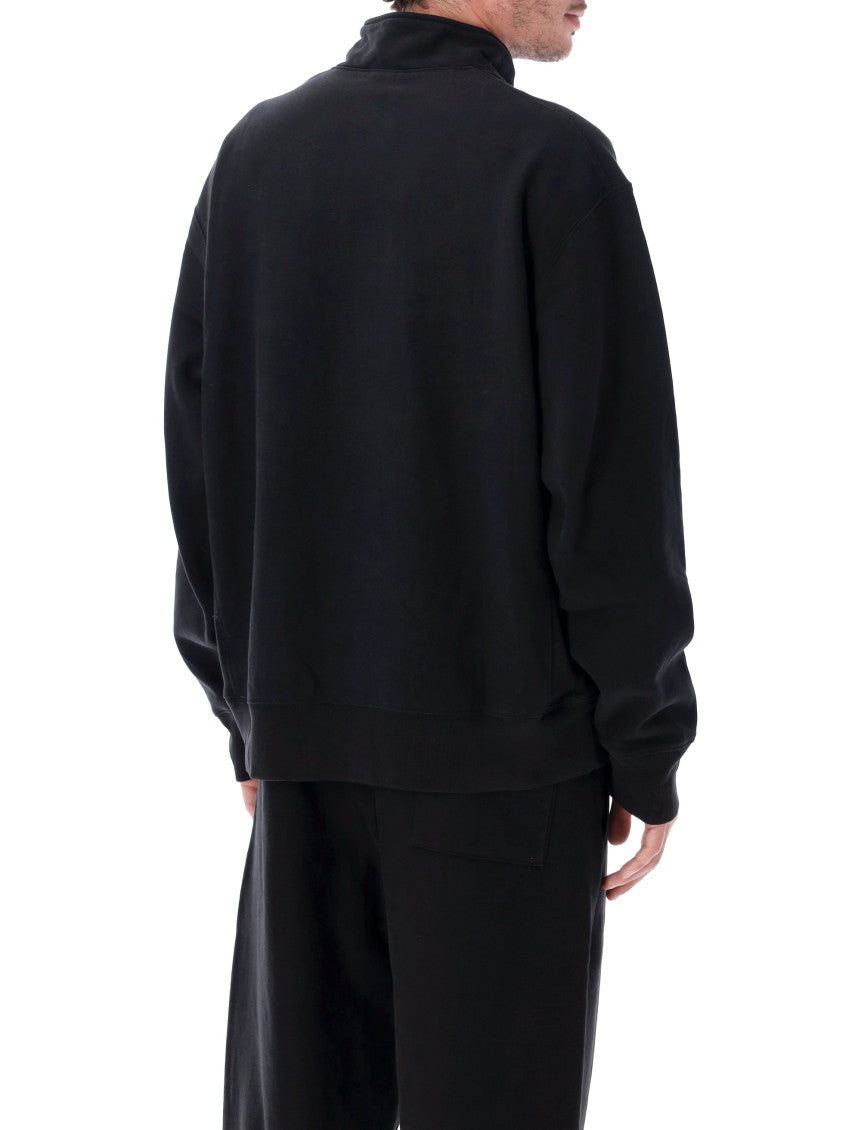 Black Zip-Up Sweatshirt 2