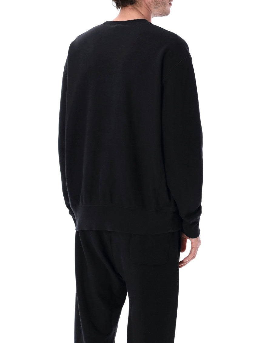 Black Crew Neck Sweatshirt 2
