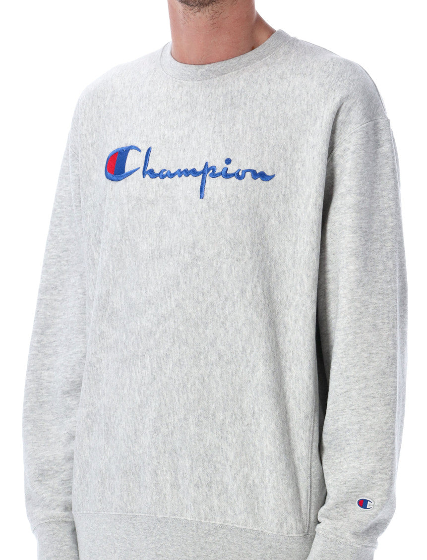 Grey Crew Neck Sweatshirt 3