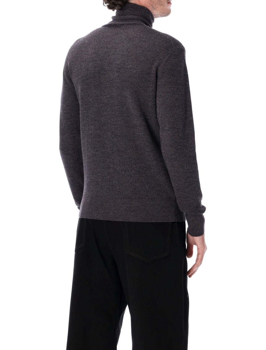 Dark Grey Turtle Neck Sweater 2