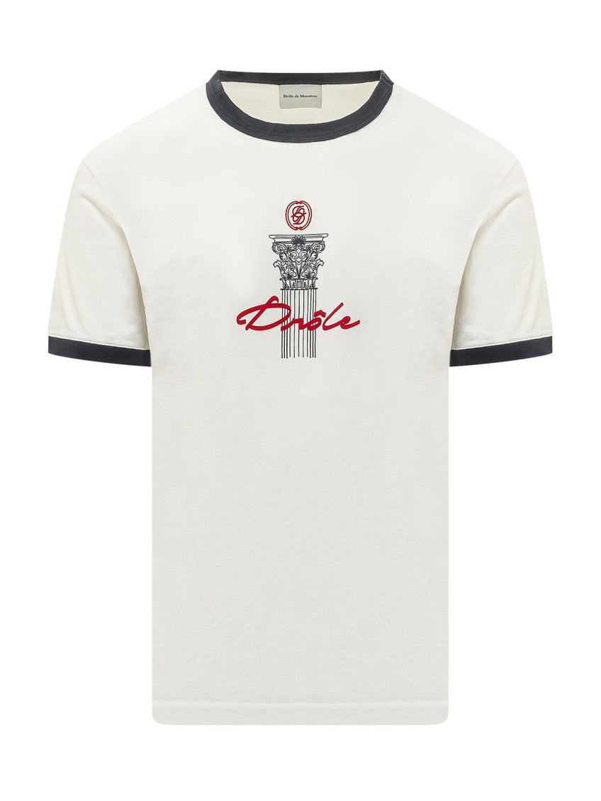 White Graphic Logo T-Shirt 1