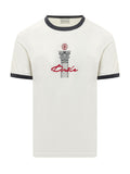 White Graphic Logo T-Shirt 1