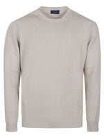 Light Beige Crew Neck Sweater 1