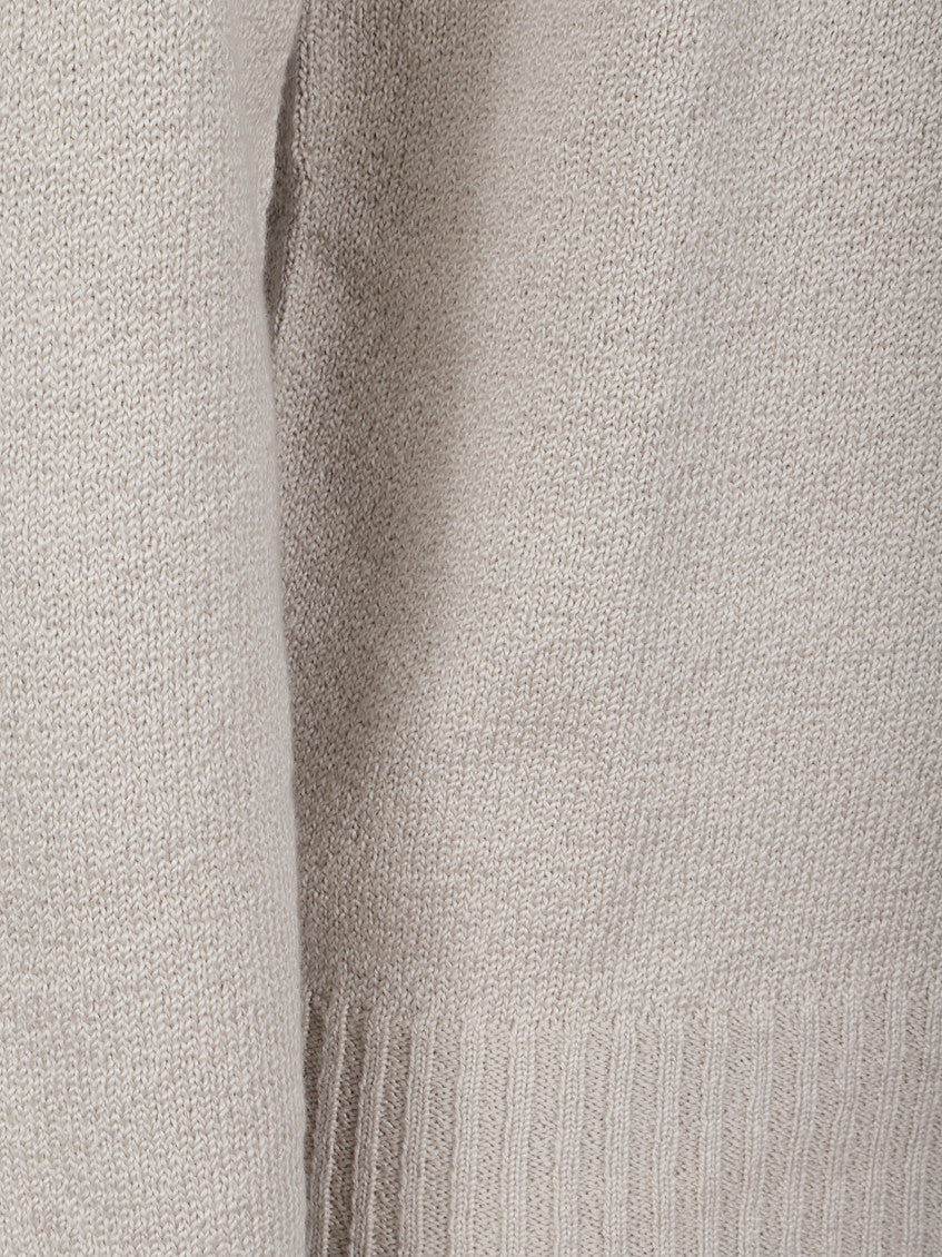Light Beige Crew Neck Sweater 3