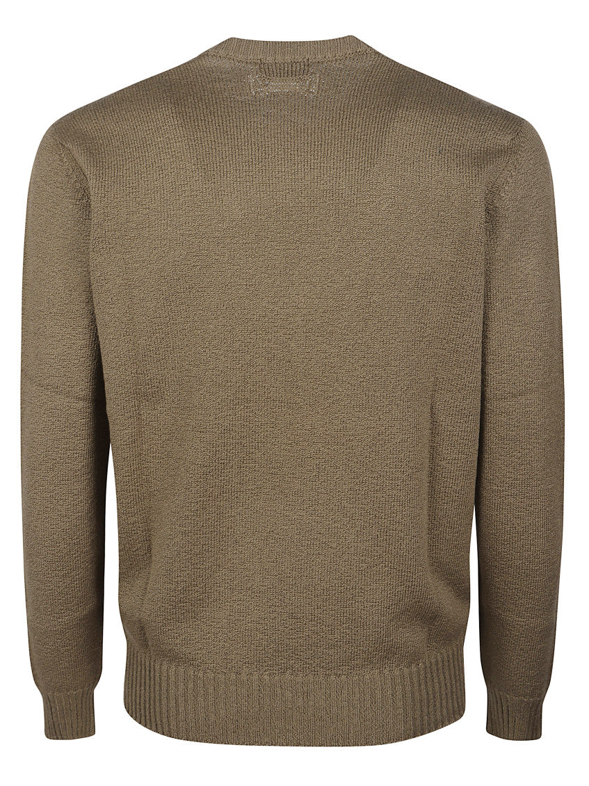 Green Crew Neck Sweater 2