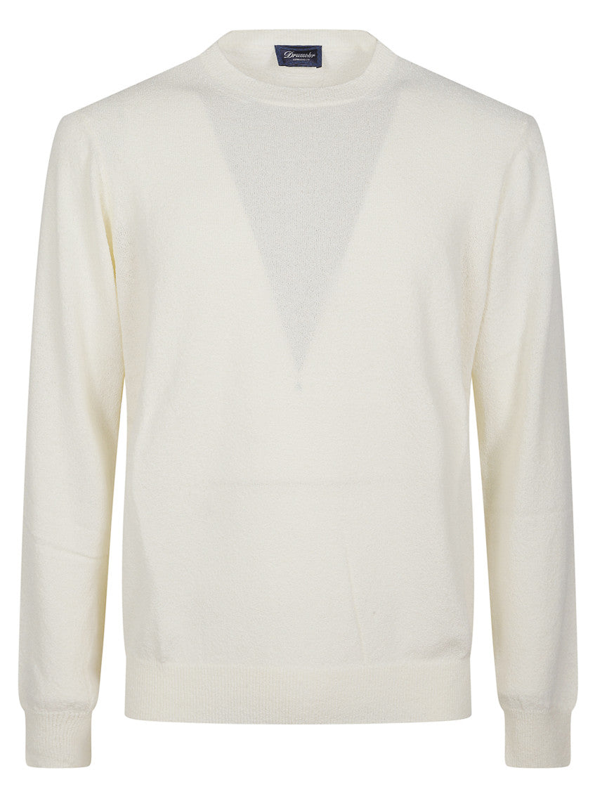Off White Knitted Sweater 1