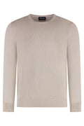 Light Beige Knitted Sweater 1