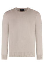 Light Beige Knitted Sweater 1