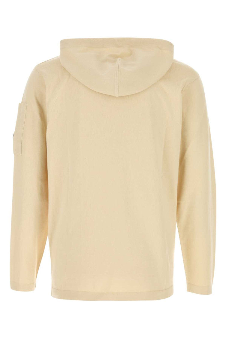 Beige Regular Hoodie 2