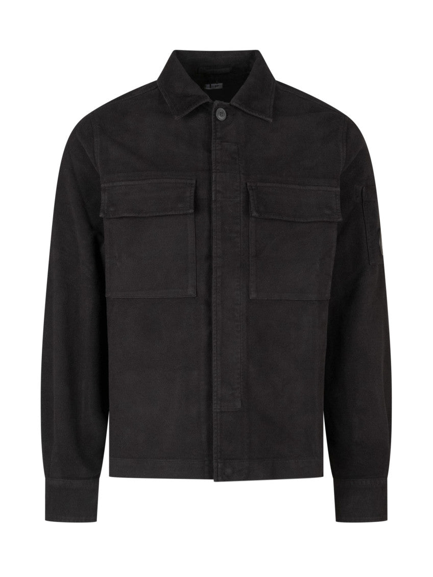 Black Regular Overshirt 1