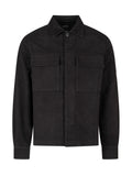 Black Regular Overshirt 1