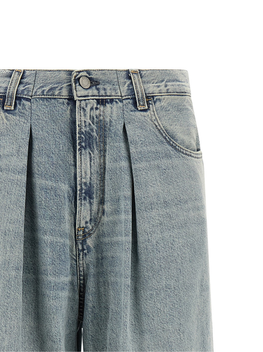 Blue High Rise Jeans 3