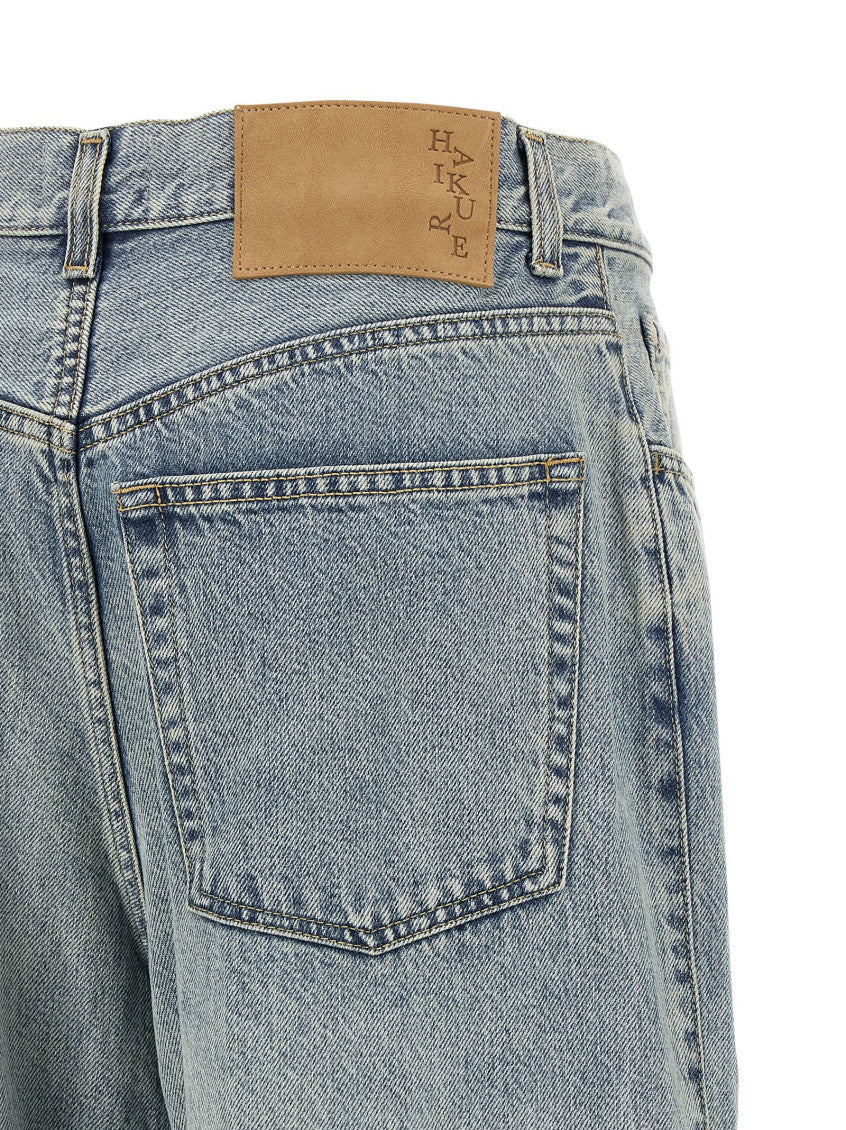 Blue High Rise Jeans 4