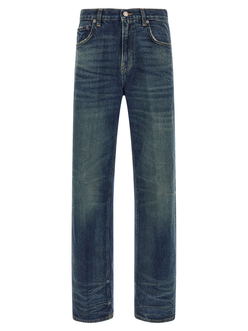 Blue High Rise Jeans 1