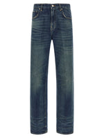 Blue High Rise Jeans 1