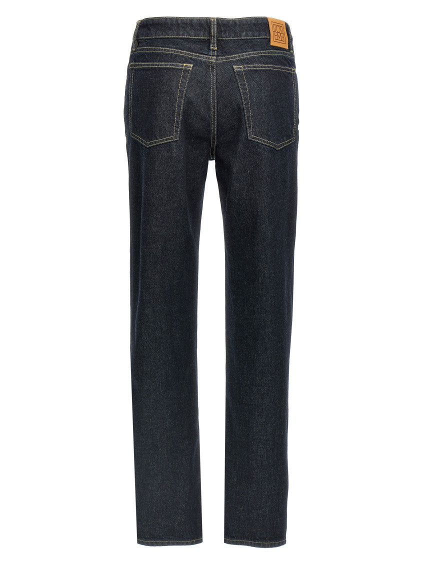 Blue Low Rise Jeans 2