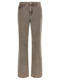 Brown High Rise Jeans 1