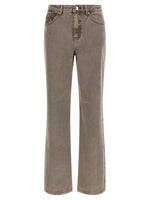 Brown High Rise Jeans 1