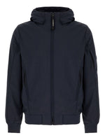 Navy Blue Hood Jacket 1
