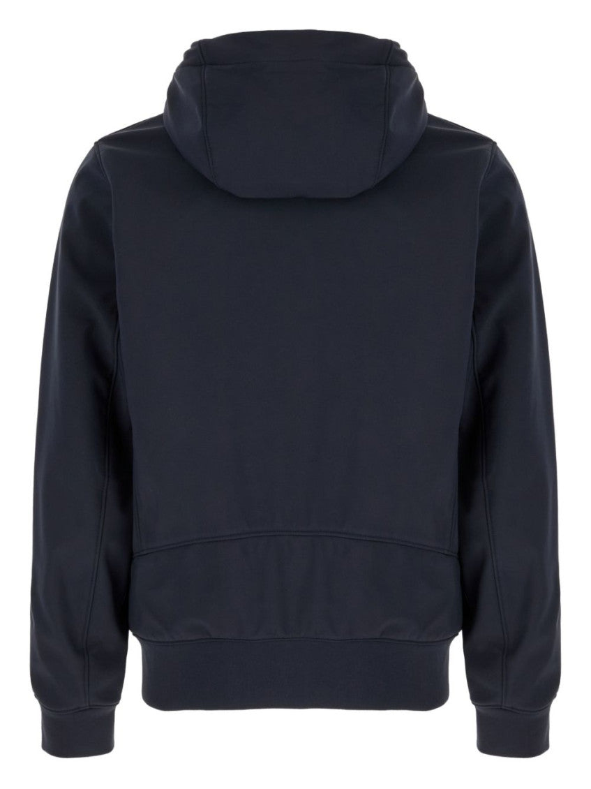 Navy Blue Hood Jacket 2