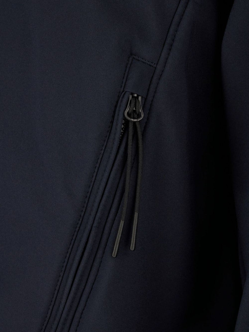 Navy Blue Hood Jacket 3