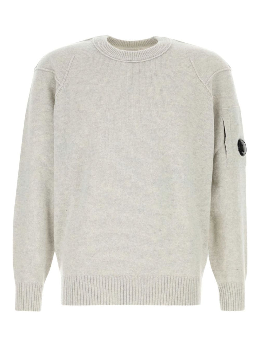 Off White Crew Neck Sweater 1