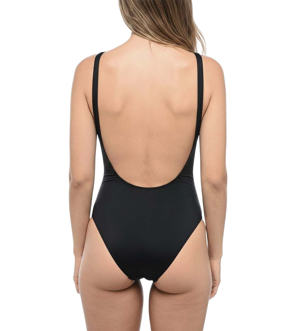 Black Logo Swimwear 3