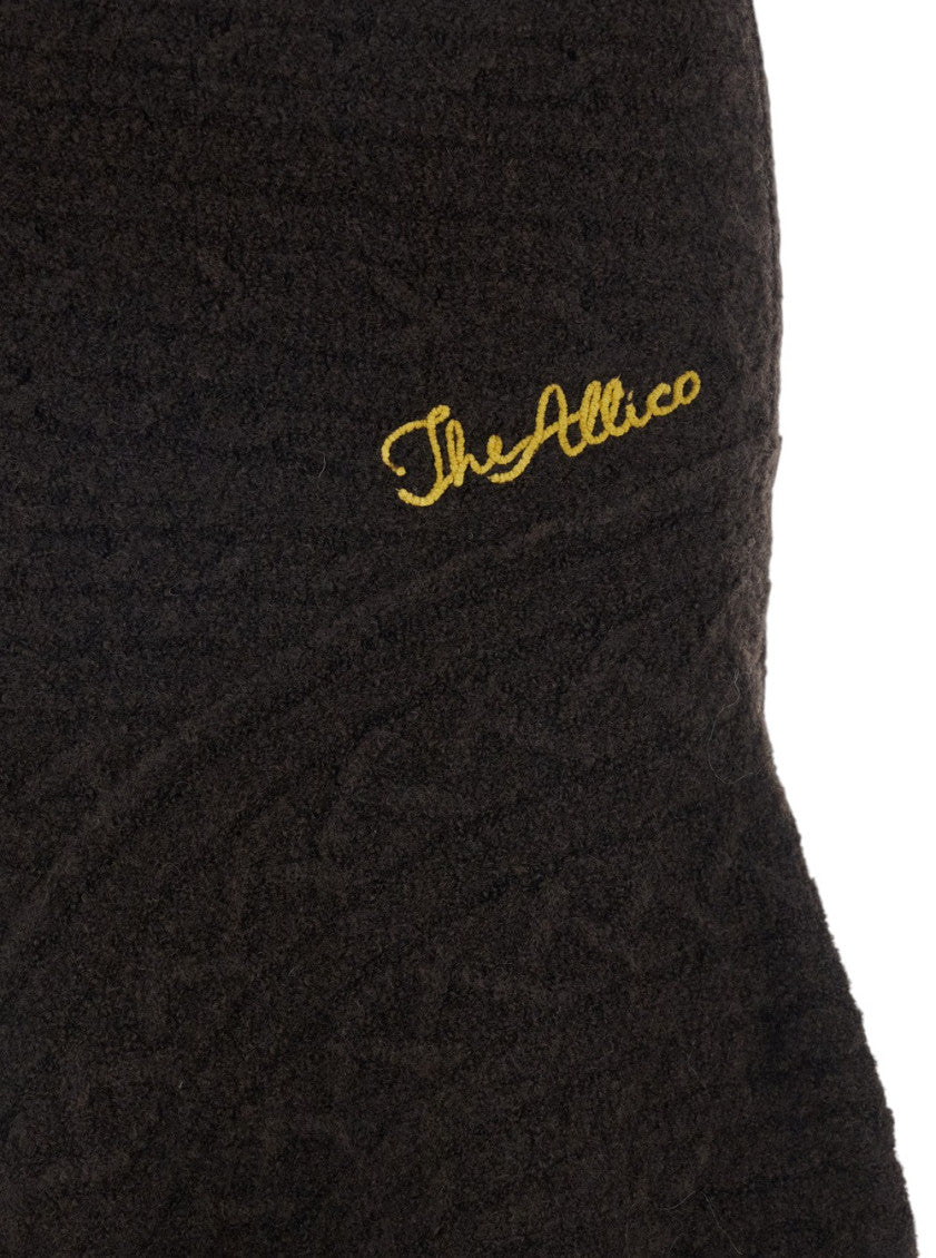 Black Knitted Midi Skirt 3