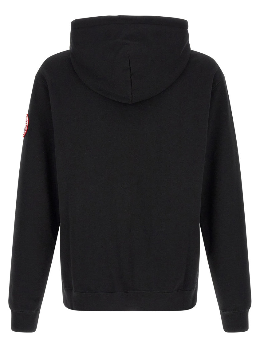 Black Regular Solid Hoodie 2