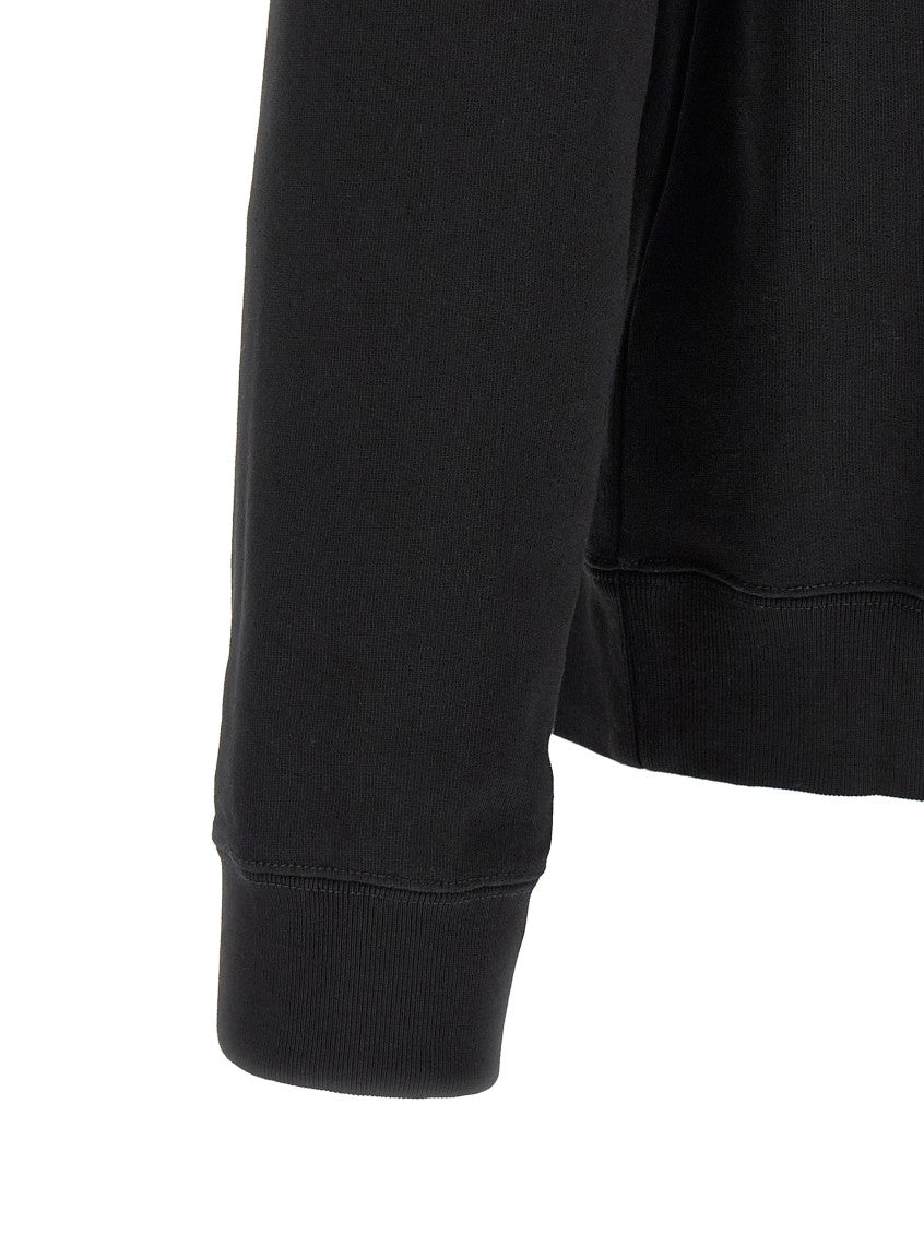 Black Regular Solid Hoodie 4