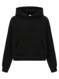 Black Relaxed Solid Hoodie 1