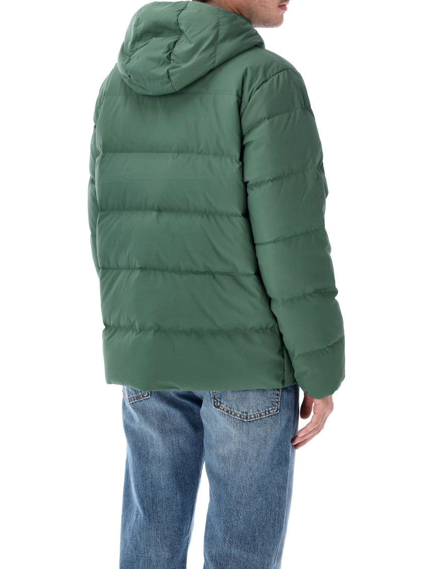 Green Quilted Hood Jacket 2