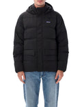 Black Quilted Hood Jacket 1
