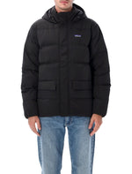 Black Quilted Hood Jacket 1