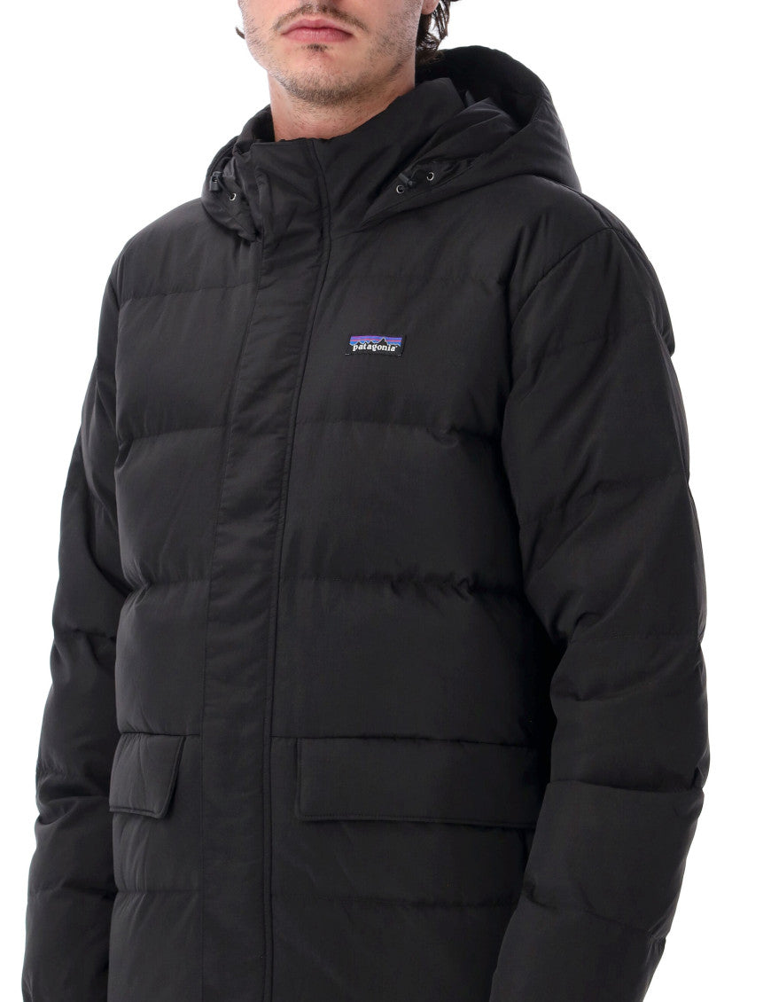 Black Quilted Hood Jacket 3