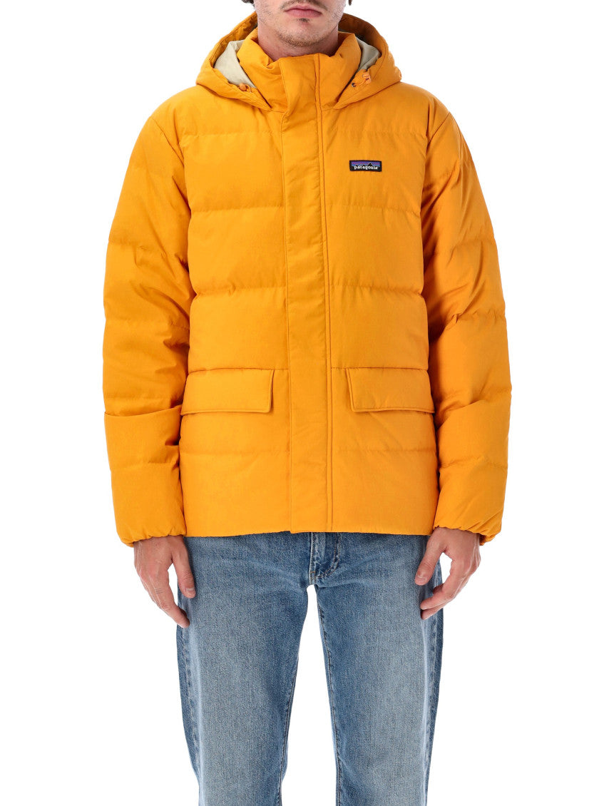 Yellow Quilted Hood Jacket 1